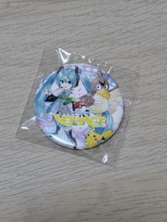 4.4cm缶バッジ ポケモン feat.初音ミク Project VOLTAGE - メルカリ