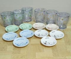 ちいかわ☆エニマイくじ☆豆皿10枚☆レトロコップ6個 - メルカリ