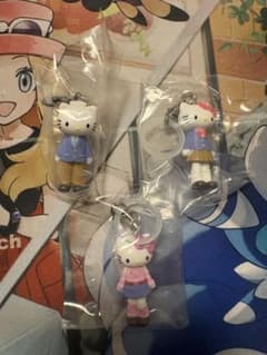 ト*ち様 あしながキティ　めじるしアクセサリー3種のサムネイル