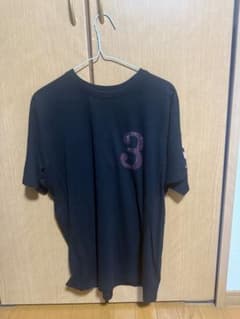 ラインストーン ナンバー3 Tシャツ ブラックのサムネイル