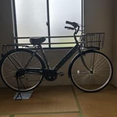 VROOK シティサイクル ブラック 自転車 本体 VROOK シティサイクル ブラック 自転車 本体 - メルカリ
