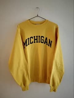 Champion MICHIGAN スウェット イエローのサムネイル