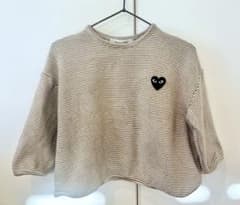 moran by design ストライプトレーナー L ベビートップス 韓国服のサムネイル