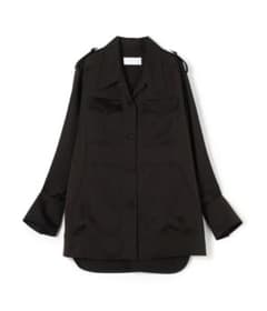 마메 Triacetate Satin Military StyleJackt 신품