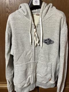CALEE グレー ジップアップパーカー Lサイズのサムネイル