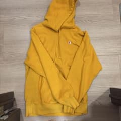 Champion Reverse Weave パーカー イエローのサムネイル