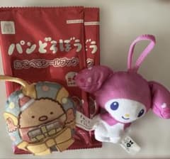 My Melody, Sumikko Gurashi Tonkatsu, and Bread Thief Sticker Books (2 books) - Happy Meal Prizes