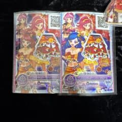 風沢そら　キャラ違い　アイカツ アパッショナートレッドスカート 2枚セットのサムネイル