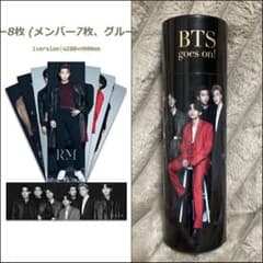 BTS goes on! ポスターセット 8枚入りのサムネイル
