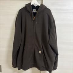 Carhartt ジップパーカー ブラウン メンズ 3XL TALLのサムネイル