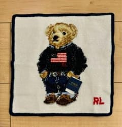 ✨新品未使用✨ポロラルフローレン　ポロベア　シェニール織　ハンカチのサムネイル