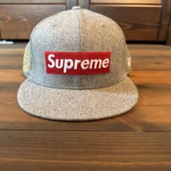 Supreme キャップ キムタク着用 激レア 新品 グレー 7 1/4 - メルカリ