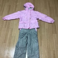 AIRWALK  女の子用スキーウェア　130    ゴーグルとニット帽　付きのサムネイル