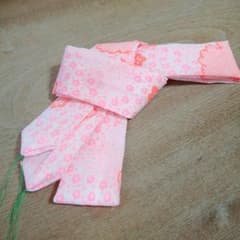 モスリンの腰ひも(雲に小花)のサムネイル