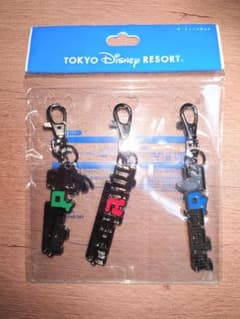 東京ディズニーリゾート キャラクターキーリング 3個セットのサムネイル