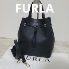 極美品✨FURLA フルラ 2wayバッグ ステイシーショルダー バケット保存 