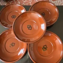 茶托 5枚セット 木製のサムネイル