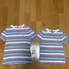 TOMMY HILFIGER ストライプTシャツ 100cm 2枚セットのサムネイル