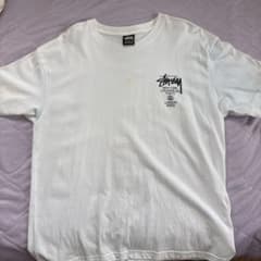 Stussy ロゴ Tシャツ ホワイトのサムネイル