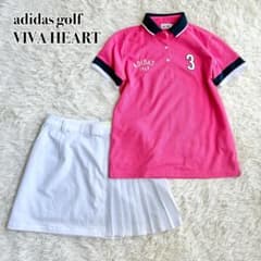 adidas golf×VIVA HEART レディース ゴルフウェア セット - メルカリ