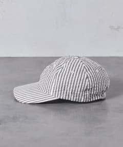 KIJIMA TAKAYUKI Seersucker Cap Hat