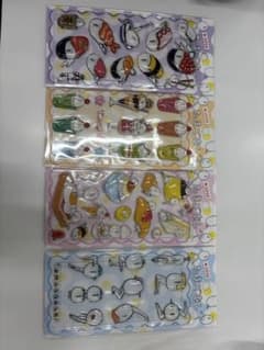 たまごあし シール 4枚セットのサムネイル