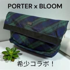 [Rare] Porter x Bloom 3-Way Shoulder Bag, Black Watch Check