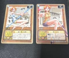 ワンピース カード 旧裏 ナミ 追い風の女神 JOーC08 箔押しカード2003