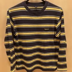 キッズ 長袖カットソー ボーダー UNIQLO160センチのサムネイル