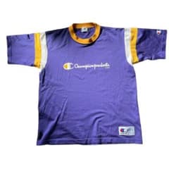 Champion チャンピオン Tシャツ 紫 Lサイズのサムネイル