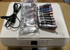 一応ジャンク品EPSON EP-714A インクジェットプリンターインク多数付き