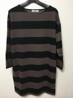 〈新品 未使用〉ボーダー ワンピースのサムネイル