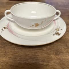 NINA RICCI スープカップとソーサーセットのサムネイル