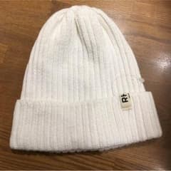 ロンハーマン ニットキャップ RonHerman ホワイト 新品のサムネイル