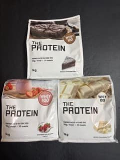 THE PROTEIN ホエイプロテイン 1kg 3種セットのサムネイル