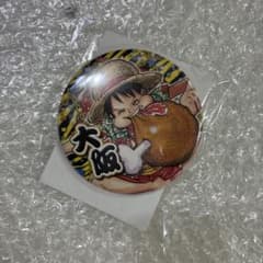 モンキー・D・ルフィ 缶バッジ ワンピース 企画展 大阪会場限定 - メルカリ