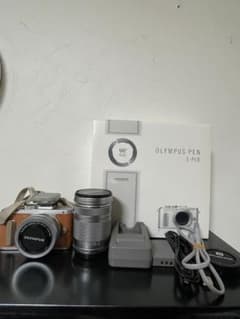 OLYMPUS E−PL8 E-PL8 EZ ダブルズームキット BROWNのサムネイル