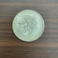 記念硬貨】メキシコ五輪 25ペソ銀貨 1968 - メルカリ