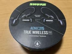 SHURE AONIC 215 ワイヤレスイヤホン TW2 中古 第2世代 黒のサムネイル