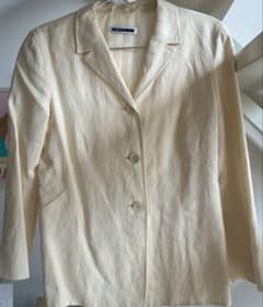 JIL SANDER テーラードジャケット アイボリーのサムネイル