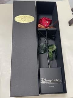ディズニーランドホテル プリザーブドフラワー 薔薇 赤のサムネイル