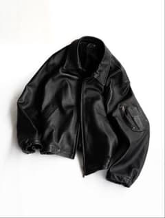 LIDNM】French Pilot Leather Jacket ※ボア欠品 - メルカリ