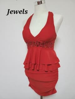 ◆未使用◆《JEWELS》ドレス＊赤のサムネイル
