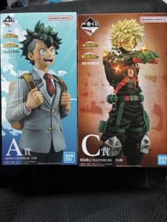僕のヒーローアカデミア 緑谷出久　爆豪勝己　フィギュアセット　一番くじ 一番くじ 僕のヒーローアカデミア 緑谷出久 爆豪勝己 フィギュア