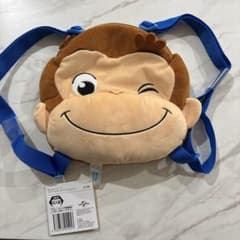 おさるのジョージ　プラチナムザッカフェイスリュックサック