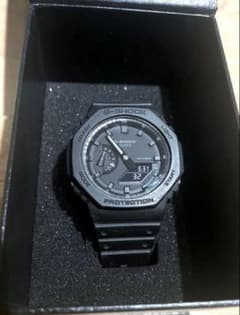 G-SHOCK GA-2100 カーボン　防水　薄型　軽量　ブラック　箱付属