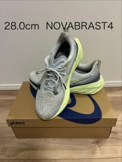 新品箱付き！アシックス ノヴァブラスト4 28.0 最終値下】asics NOVABLAST 4（ノヴァブラスト4）28cm - メルカリ