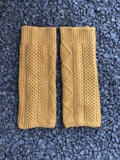 N.HOOLYWOOD レッグウォーマー マスタード からし ミスターハリウッド