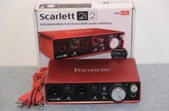 Focusrite Scarlett 2i2 2nd Gen 本体