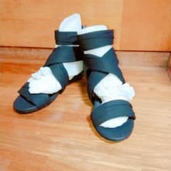 ラインストーン月ブーツサンダルのサムネイル